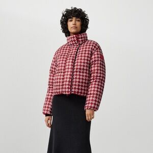 Canada Goose Red and White Women's Jacket